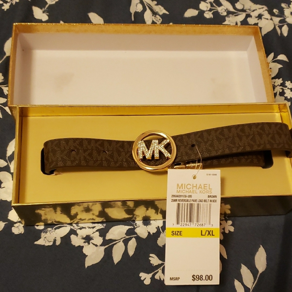 Michael Kors Gold Belt - Picture 7 of 9